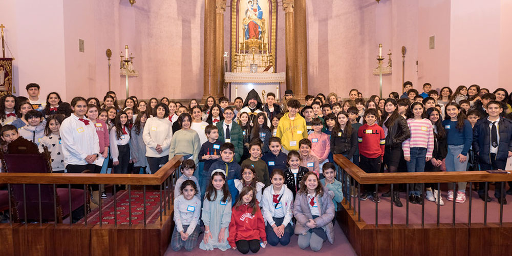 Childrens Day at St Vartan Cathedral Feb 3 2024